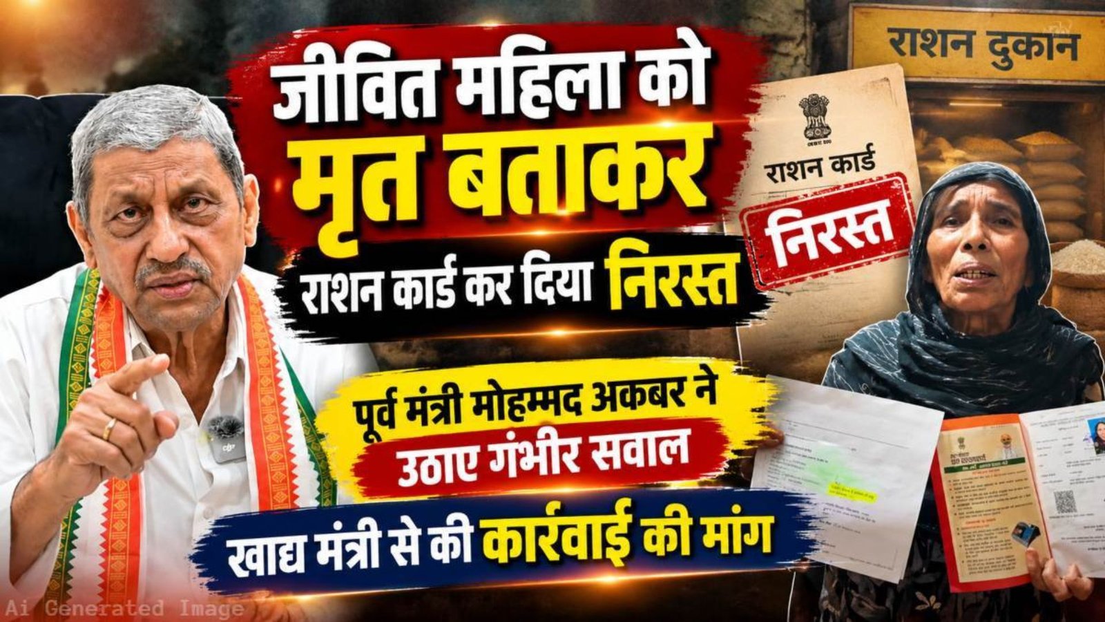 Kawardha News: छत्तीसगढ़ में दो साल में 1.17 लाख से ज्यादा राशन कार्ड निरस्त, पूर्व मंत्री ने सत्यापन प्रक्रिया की पारदर्शिता पर उठाए सवाल