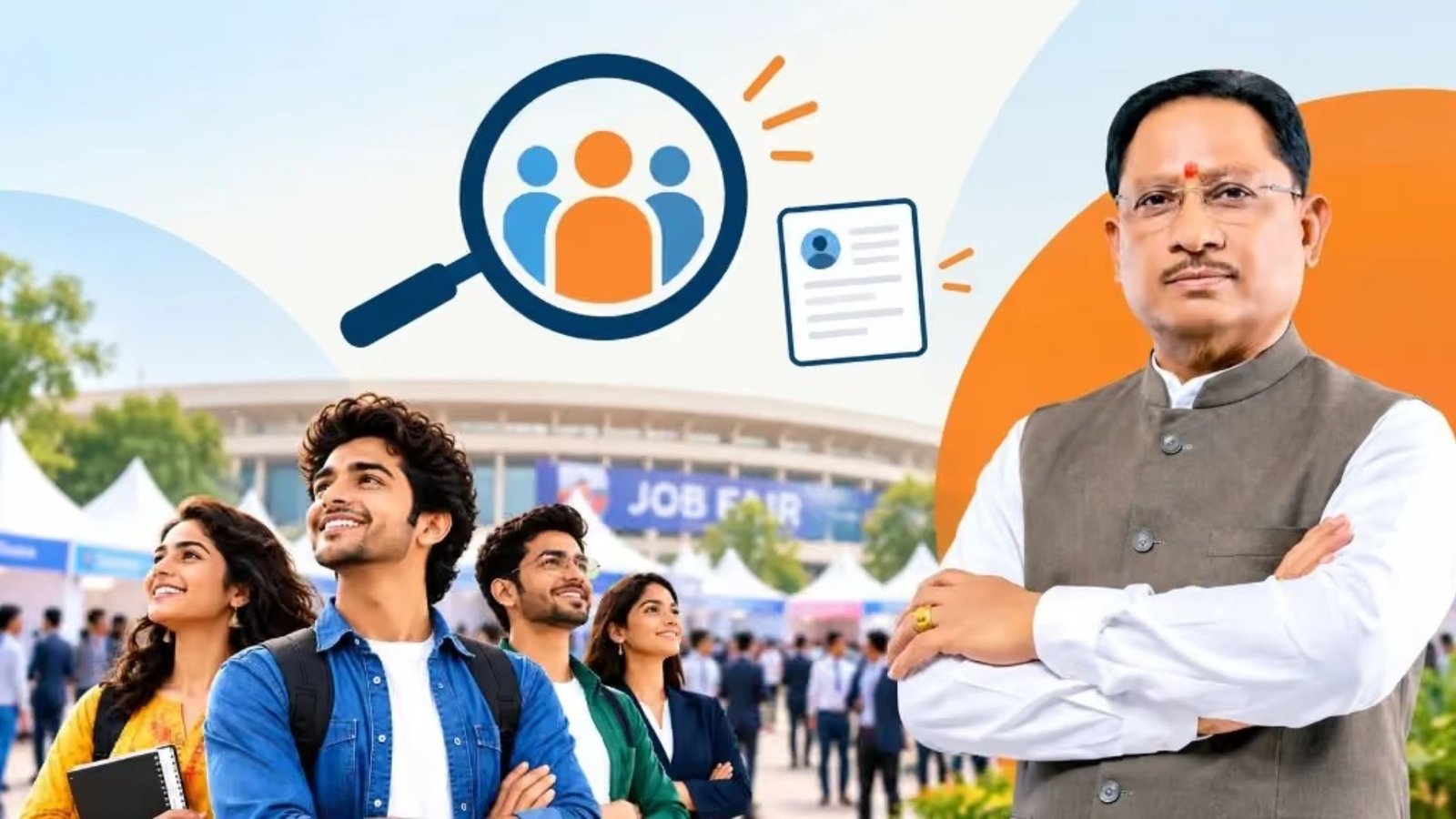 Raipur Rojgar Mela: रायपुर में 7-8 अक्टूबर को राज्य स्तरीय रोजगार मेला, CM विष्णु देव साय होंगे मुख्य अतिथि, कई मंत्री और जनप्रतिनिधि रहेंगे मौजूद