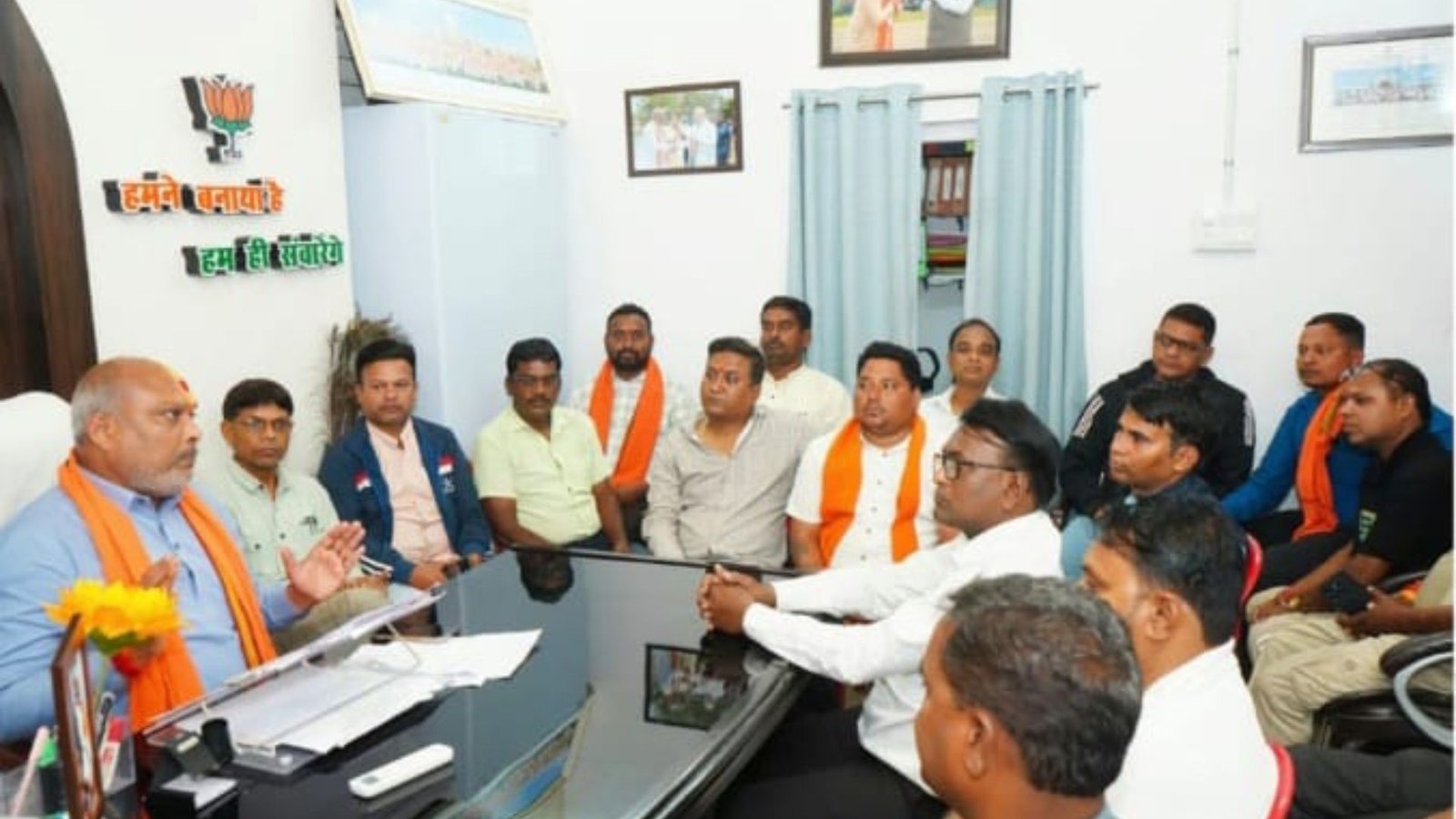 Durg Latest News: दुर्ग ग्रामीण विधानसभा में भाजपा की बैठक संपन्न, कांग्रेस की राजनीति को जनता तक पहुंचाने का निर्णय